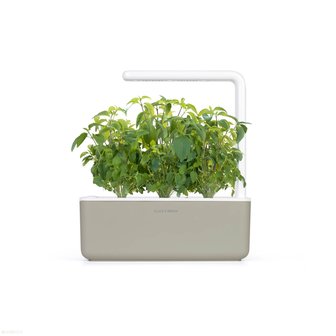Click & Grow Smart Garden 3 Beige (Incl 3 basilicum plantjes)
