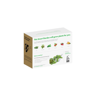 Click & Grow Smart Garden 3 Antraciet (Incl 3 basilicum plantjes)