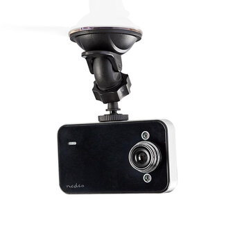 Dashcam | 720p@30fps | 3.0 MPixel | 2.4 " | LCD | Bewegingsdetectie | Zwart