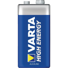 Alkaline Batterij 9 V High Energy 1-Blister