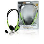 BasicXL | Headset On-Ear 2x 3.5 mm Ingebouwde Microfoon 2.0 m Groen