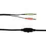 BasicXL | Headset On-Ear 2x 3.5 mm Ingebouwde Microfoon 2.0 m Groen