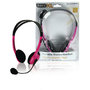BasicXL | Headset On-Ear 2x 3.5 mm Ingebouwde Microfoon 2.0 m Roze