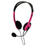BasicXL | Headset On-Ear 2x 3.5 mm Ingebouwde Microfoon 2.0 m Roze