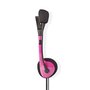 Nedis | PC-Headset | On-Ear | 2x 3,5 mm Connectoren | 2,0 m | Roze