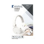 König | Headset On-Ear 3.5 mm Ingebouwde Microfoon Wit
