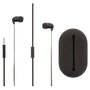 Sweex | Oortjes Platte Kabel In-Ear 3.5 mm Bedraad Ingebouwde Microfoon 1.2 m Zwart