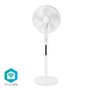 Nedis | WiFi smart ventilator | Staand | 16Inch | 40 cm | Wit
