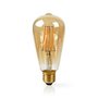 Nedis | WiFi Smart LED Filament Lamp | E27 | ST64 | 5 W | 500 lm