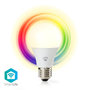 Nedis | WiFi smart LED-lamp | Full-Colour en Warm-Wit | E27