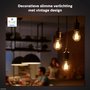 Philips | Slimme Verlichting | Philips Hue Filament standaardvorm - warmwit licht, flame - A60/E27
