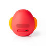 Nedis | Bluetooth®-Speaker Batterij speelduur tot 3 Uur | Handheld Ontwerp | 9 W | Mono | Ingebouwde microfoon | Koppelbaar | Animaticks Robby Rabbit | Roze